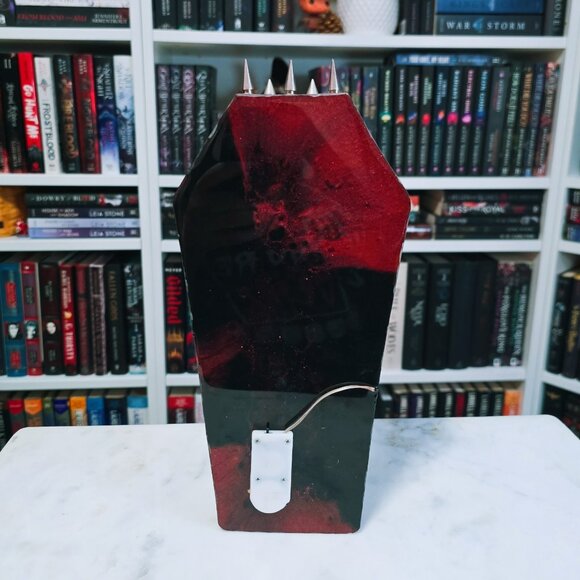 SLIPKNOT Resin Lightup Coffin with Spikes - Picture 2 of 6